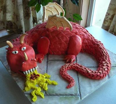 Healthy Birthday Cake on Fun Big Boy Birthday Cakes Cake Red Dragon 21328381     Crunchy Beach
