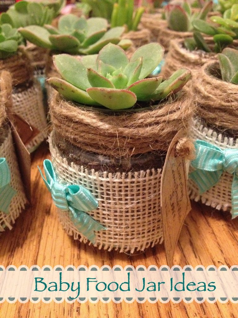Baby Food Jar Ideas From Gifts to DIY Crafts