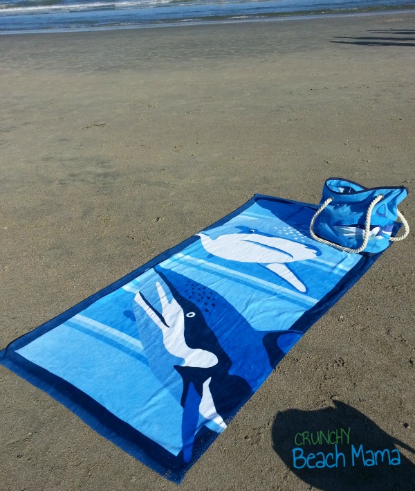 Company Kids Beach Towel & Shark Tote