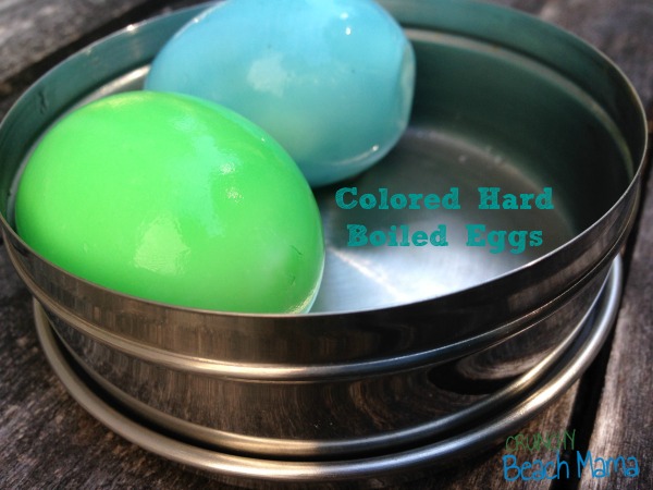 DIY Hard Boiled Eggs with Natural Food Coloring