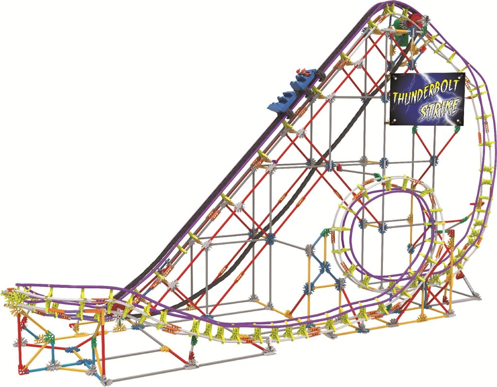 KNEX Roller Coasters Thunderbolt