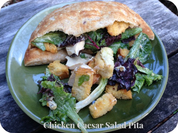 Chicken Casesar Salad Pita