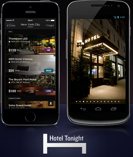 Hotel Tonight App