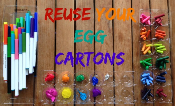Tips for Reusing and Upcycling Egg Cartons. From storage to crafts to kid learning activities.