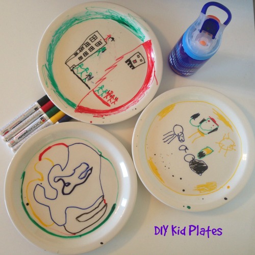 DIY Paint Plates for Kids