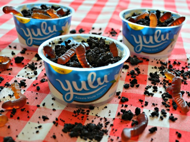 Dirt Treats made with Yulu Aussie Yogurt
