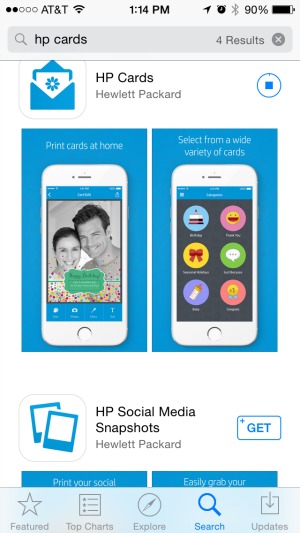 HP Cards App