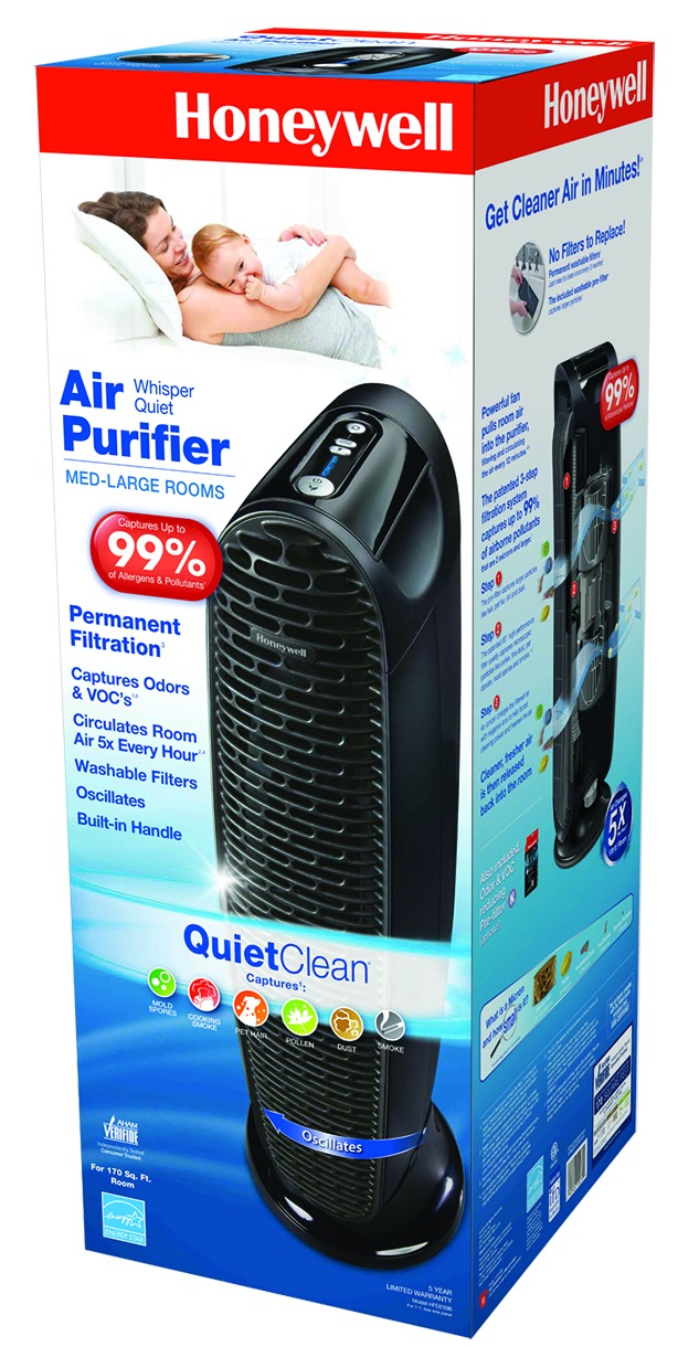 Honeywell QuietClean Tower Air Purifier - Crunchy Beach Mama