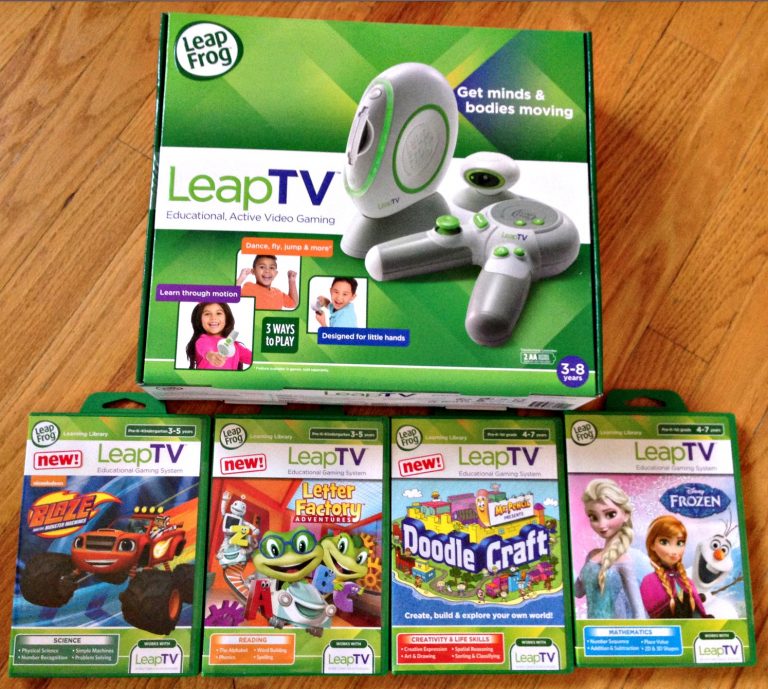 Have you seen the LeapFrog LeapTV?