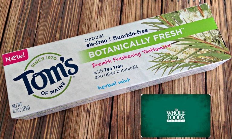 Botanically Fresh Toothpaste from Tom’s of Maine