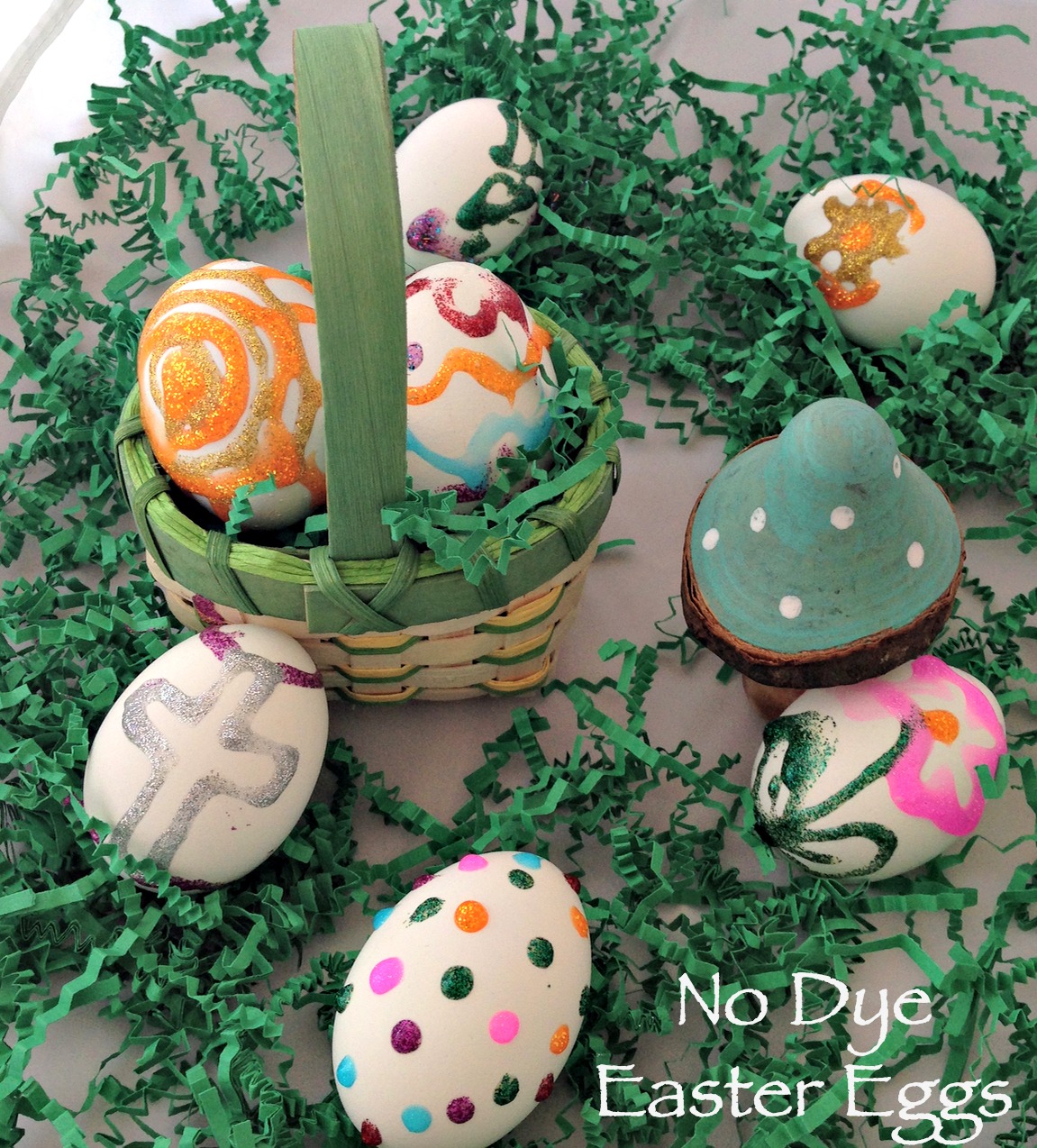 No Dye Easter Eggs