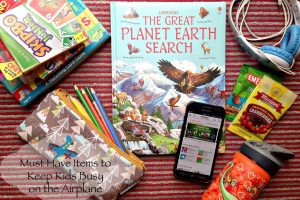 Must Have Items to Keep Kids Busy on the Airplane
