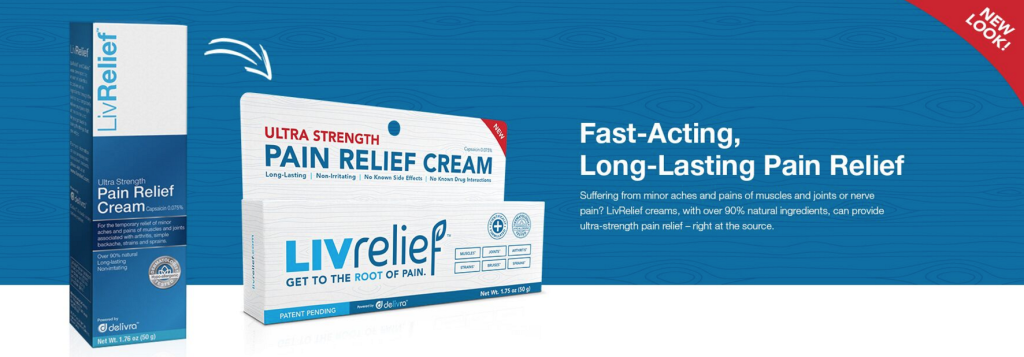 LivRelief Natural Pain Relief Cream