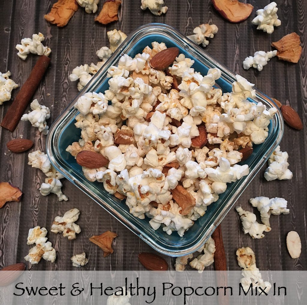 Sweet & Healthy Popcorn Mix In