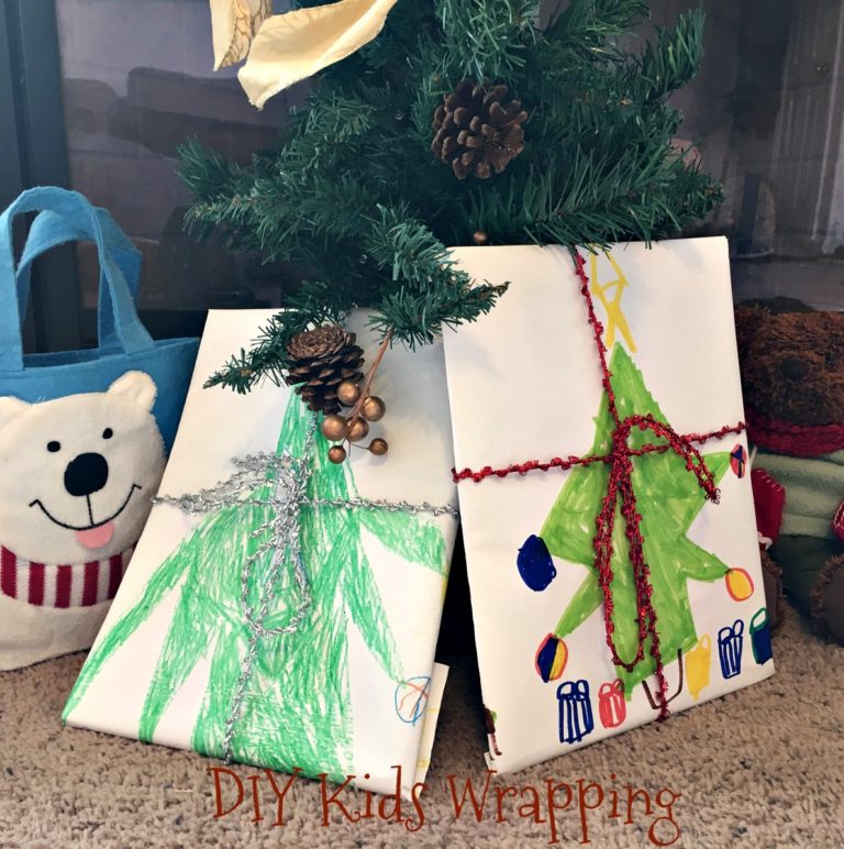 DIY Kids Wrapping Party