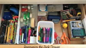 Reorganize the Junk Drawer