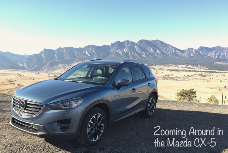 Zooming Around Town in the Mazda CX-5