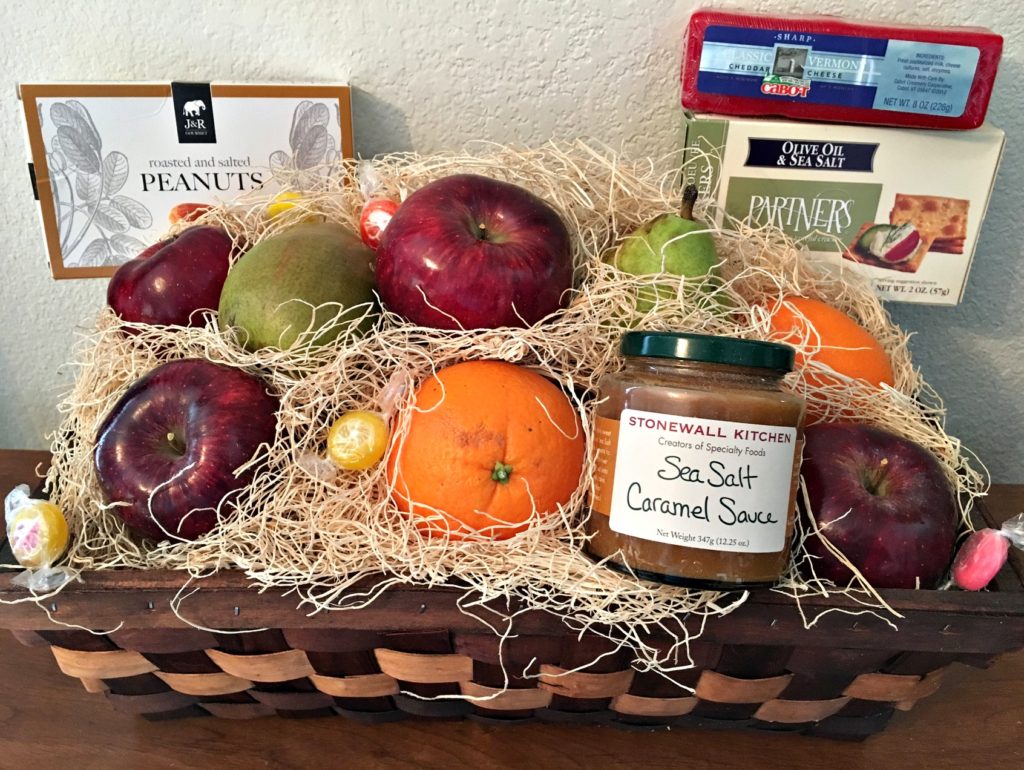 Valentine's Fruit Basket from Gourmet Gift Baskets