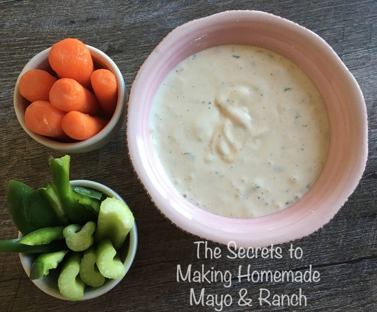 The Secrets to Making Homemade Mayo & Ranch