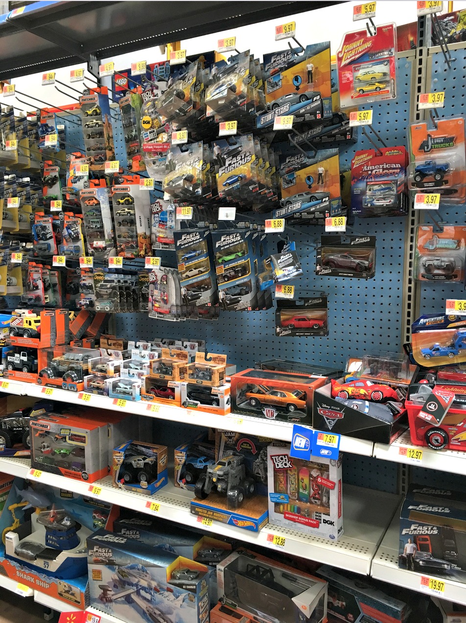 Fast & Furious Toys at Walmart