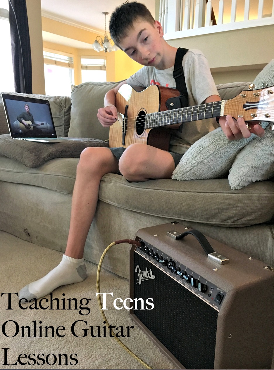 Teaching Teens Online Guitar Lessons