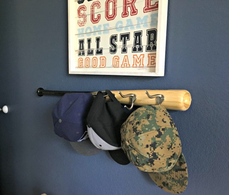 Showing Off Our Boys Baseball Bedroom