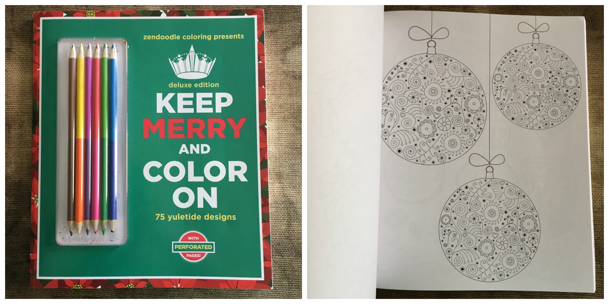 Gifts for Mom Coloring Christmas