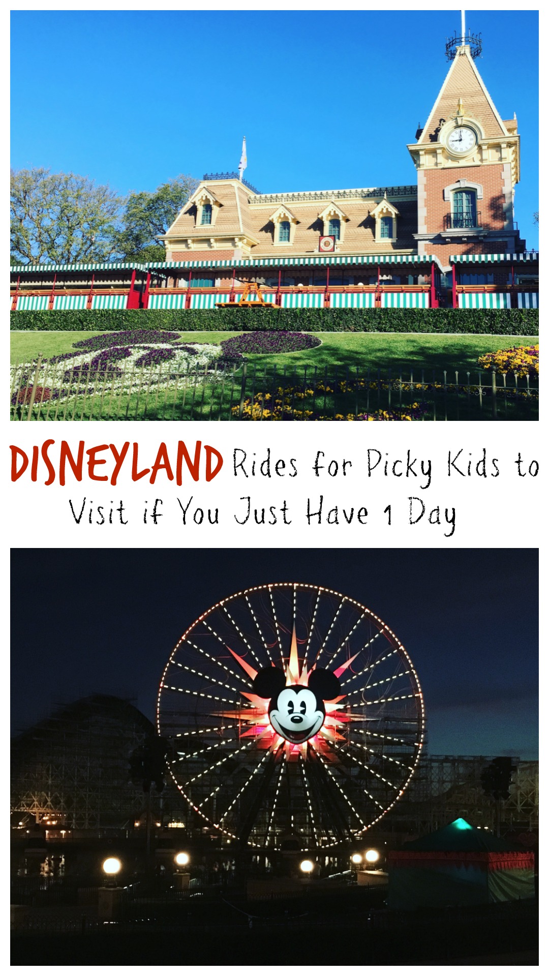 Disneyland Rides for Picky Kids