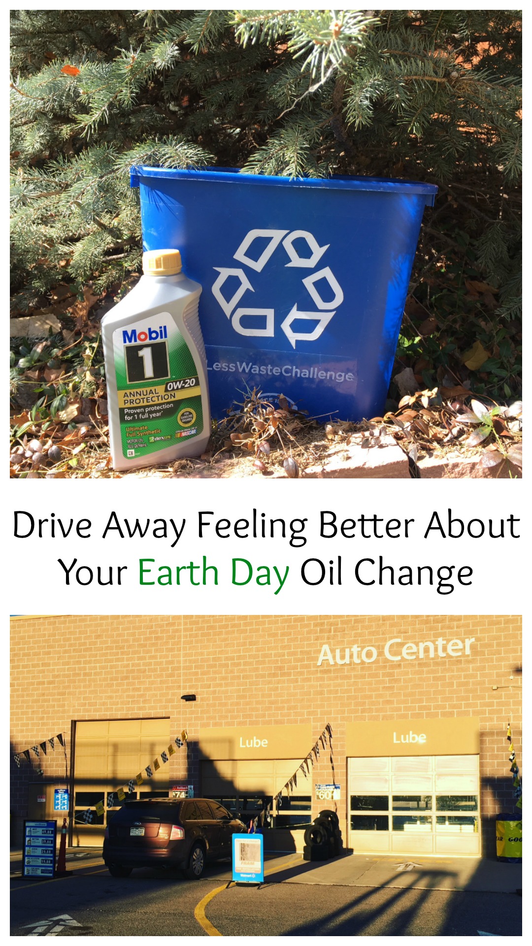 Drive Away Feeling Better About Your Earth Day Oil Change