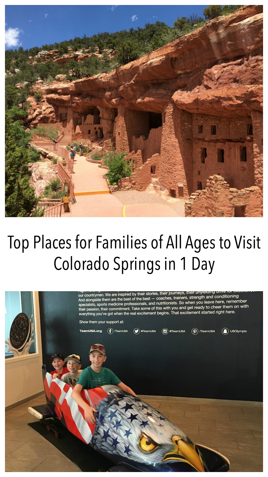 Top Places for Families of All Ages Visit Colorado Springs in 1 Day