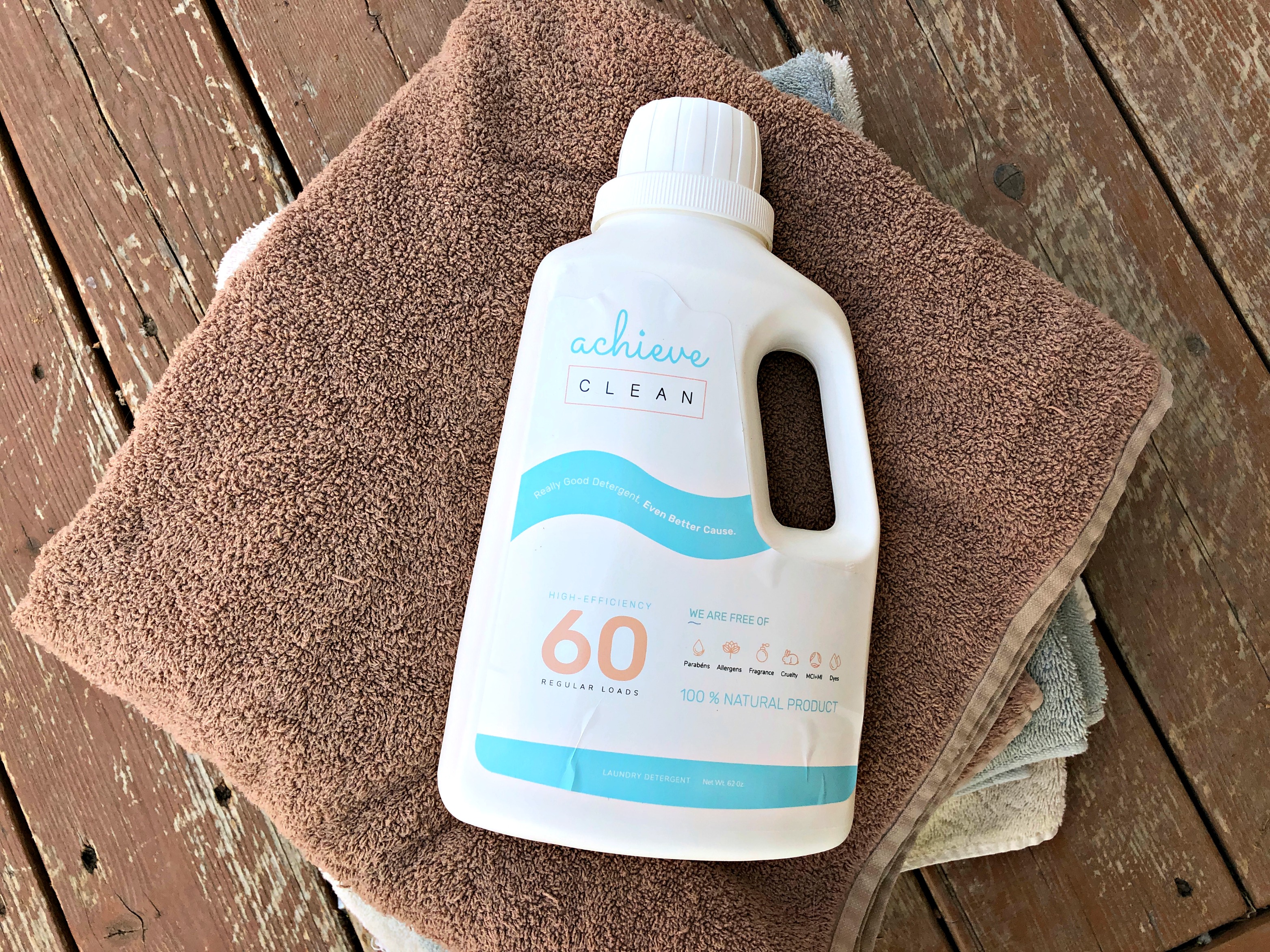 Achieve Clean All Natural Laundry Detergent