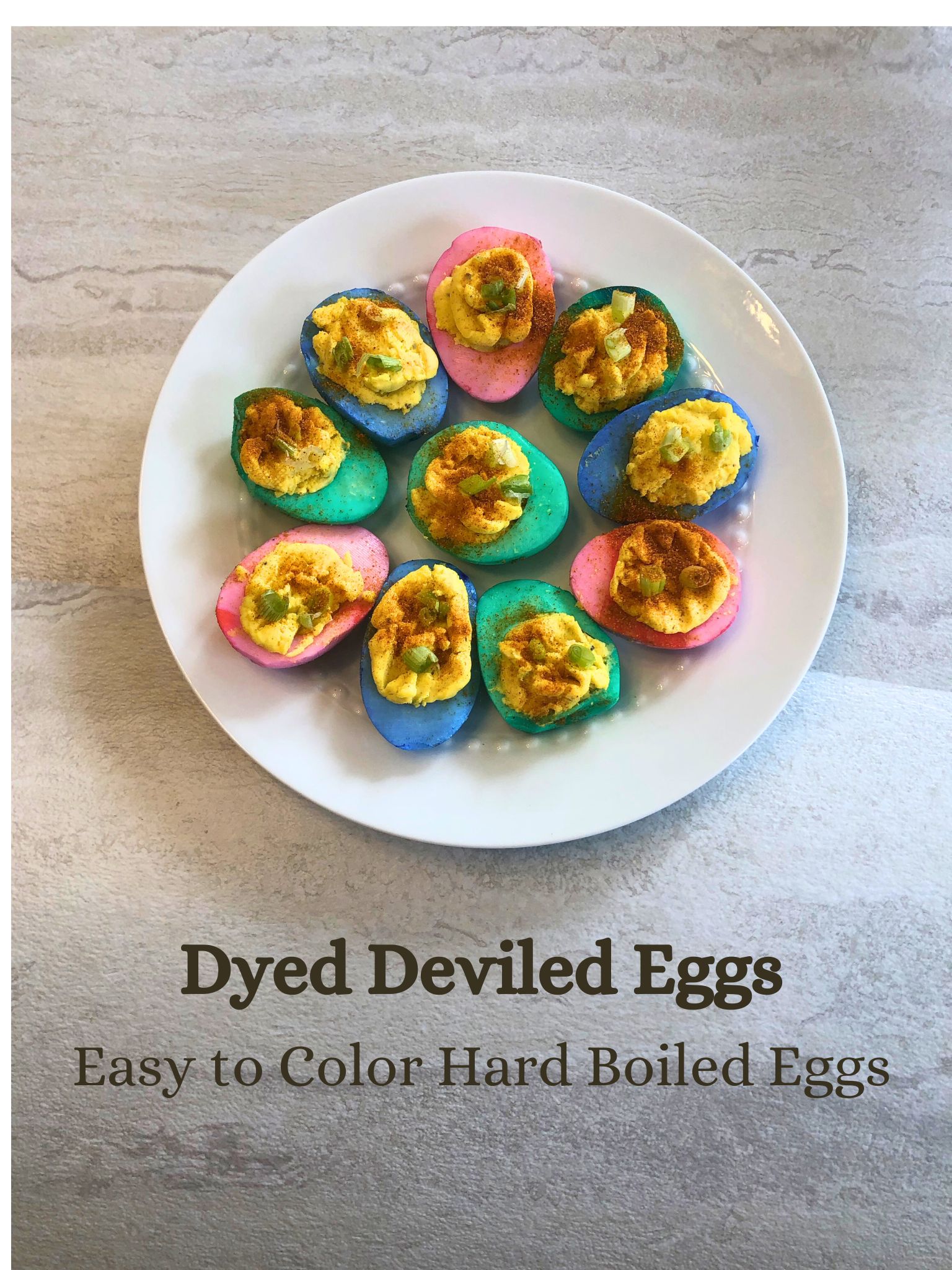 Tips and Tricks for Dyed Deviled Eggs (Easy to Color Hard Boiled Eggs)